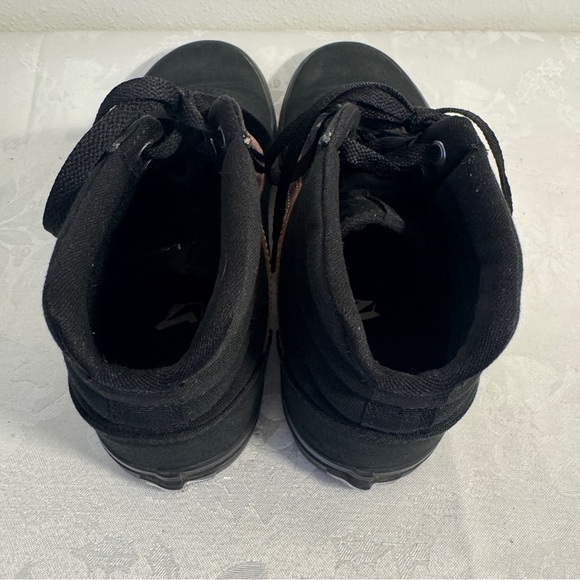 Vans Women's Black & Rose Gold Sneakers Ward Hi, Sk8-Hi, High-Top SZ 8 - Picture 5 of 9